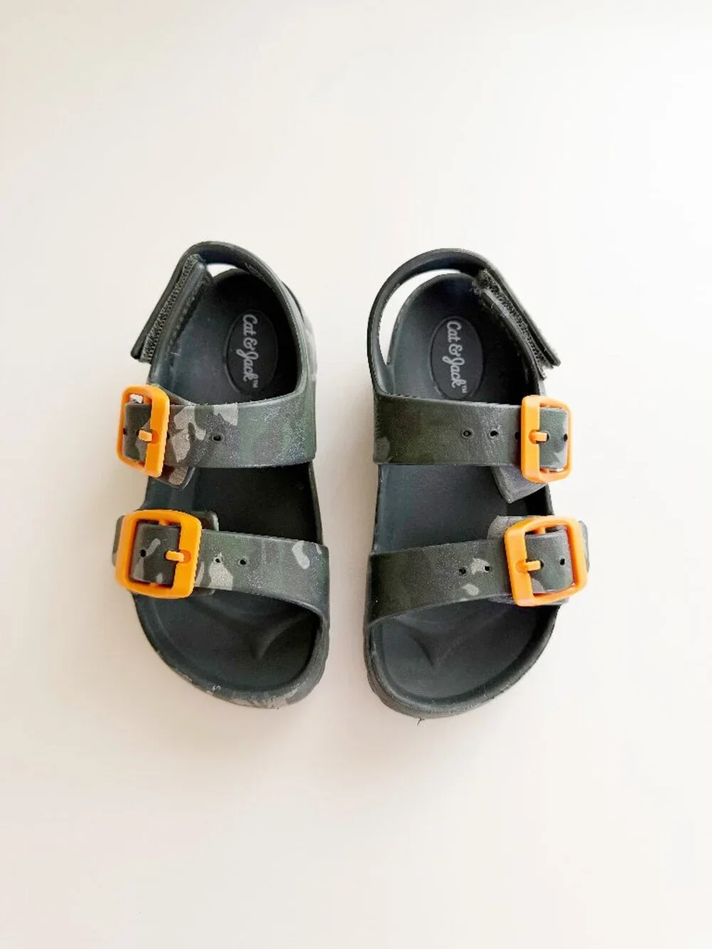 Cat & Jack Camouflage Sandals • Toddler Size 8